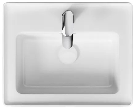 Cersanit K114-005 - CREA 40x50,5 cm beépíthető mosdó, kerámia, fényes fehér