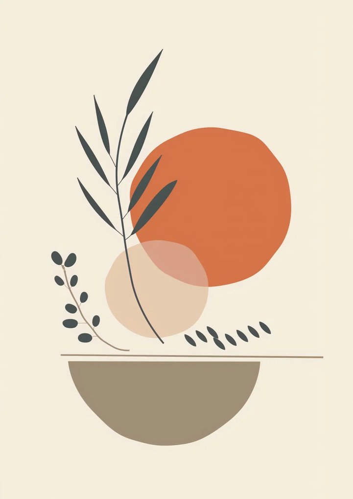 Poszter 21x29,7cm Föld és növények