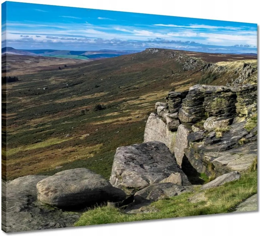 Vászonkép 50x40 Hegyi kilátás