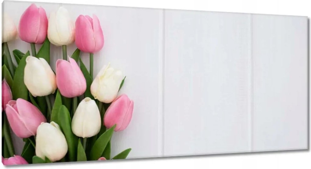 Vászonkép 115x55 Finom tulipánok