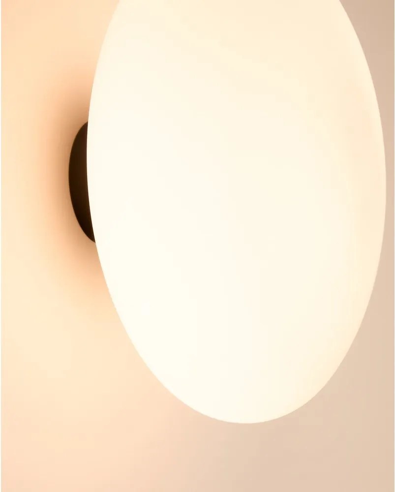 Fehér-ezüstszínű fali lámpa ø 26 cm Bamila – Kave Home