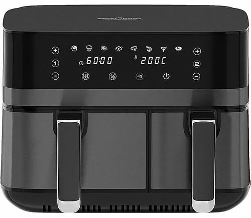 ProfiCook FR 1295 H dupla forrólevegős fritőz, 9 l