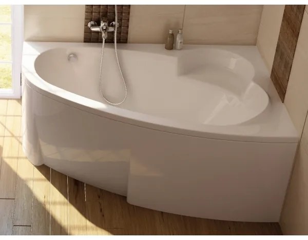 Ravak C451000000 - Sarokkád ASYMMETRIC 150x100 cm akril/fehér