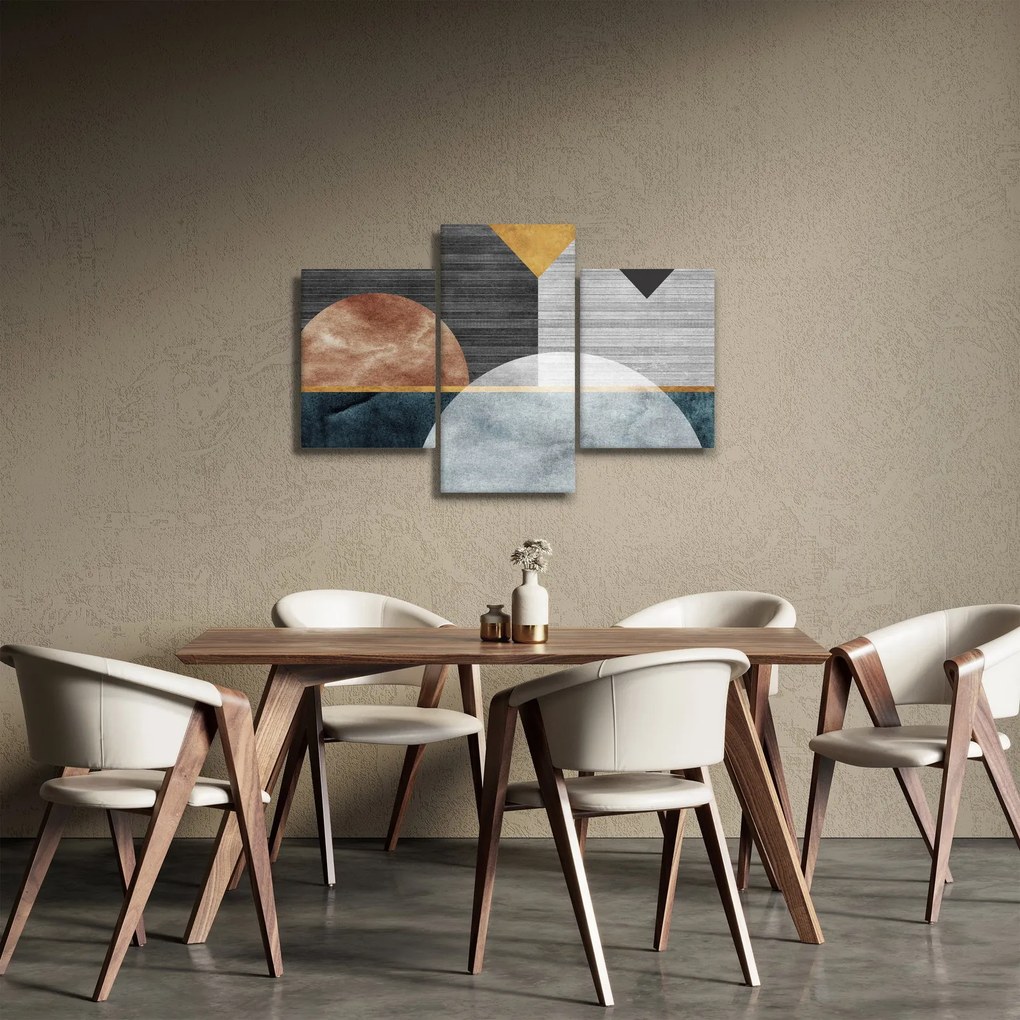 Kép - Formák és textúrák (90x60 cm)