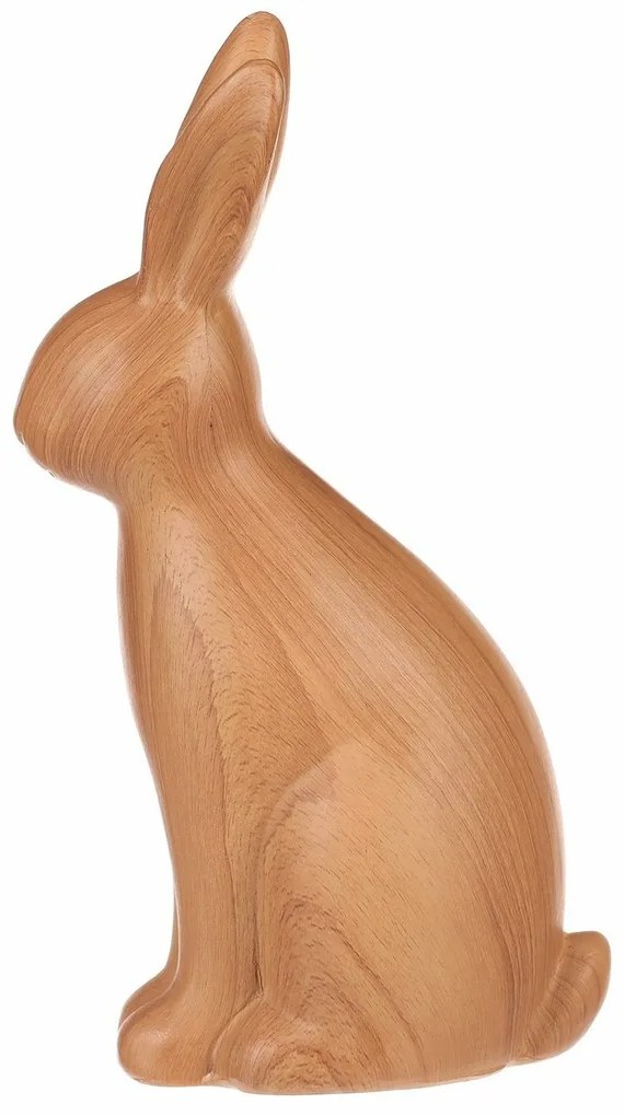 Polirezín dekoráció Nyúl, nagy figura, 12 x 7 x 21cm