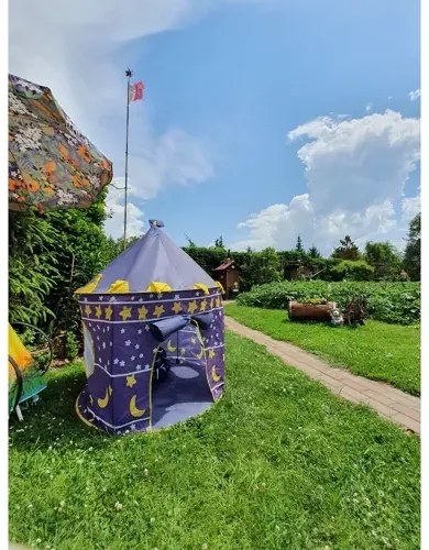 KRUZZEL Palota alakú gyerek sátor - Kruzzel - kék