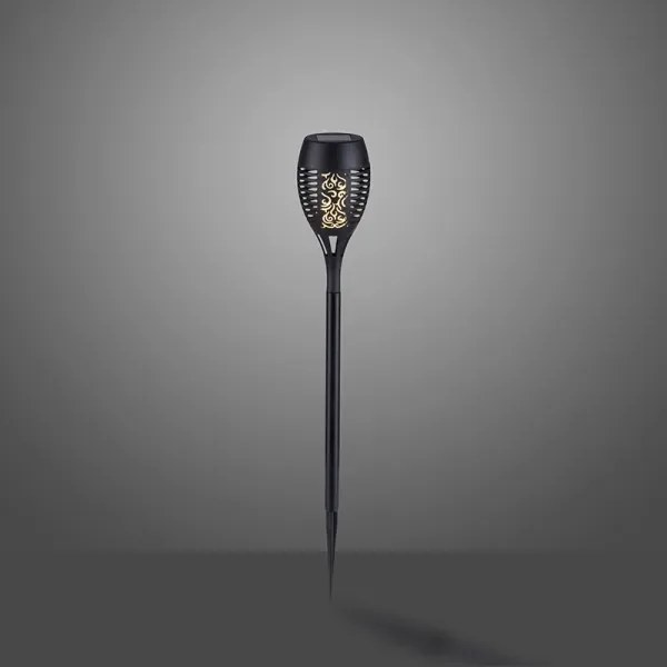 JUST LIGHT. 19106-18-3 - 3x LED napelemes lámpa FACKEL LED/0,24W/1,2V fekete