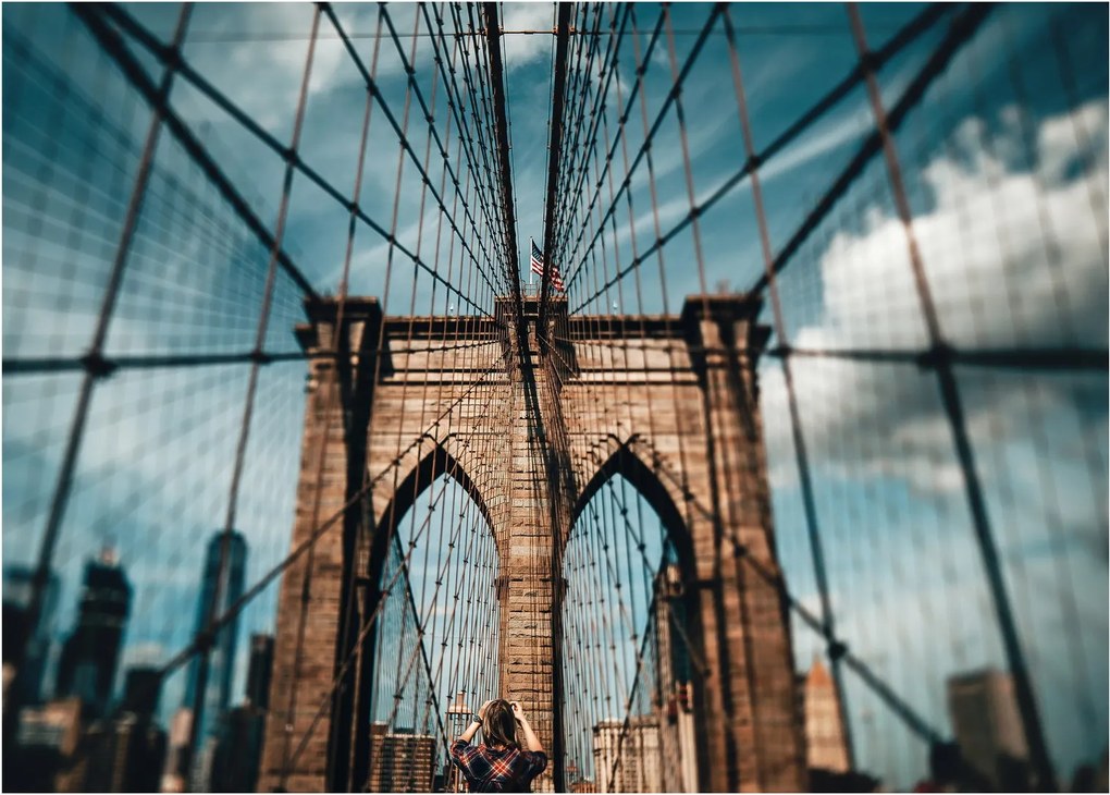 Kép - Brooklyn Bridge (70x50 cm)