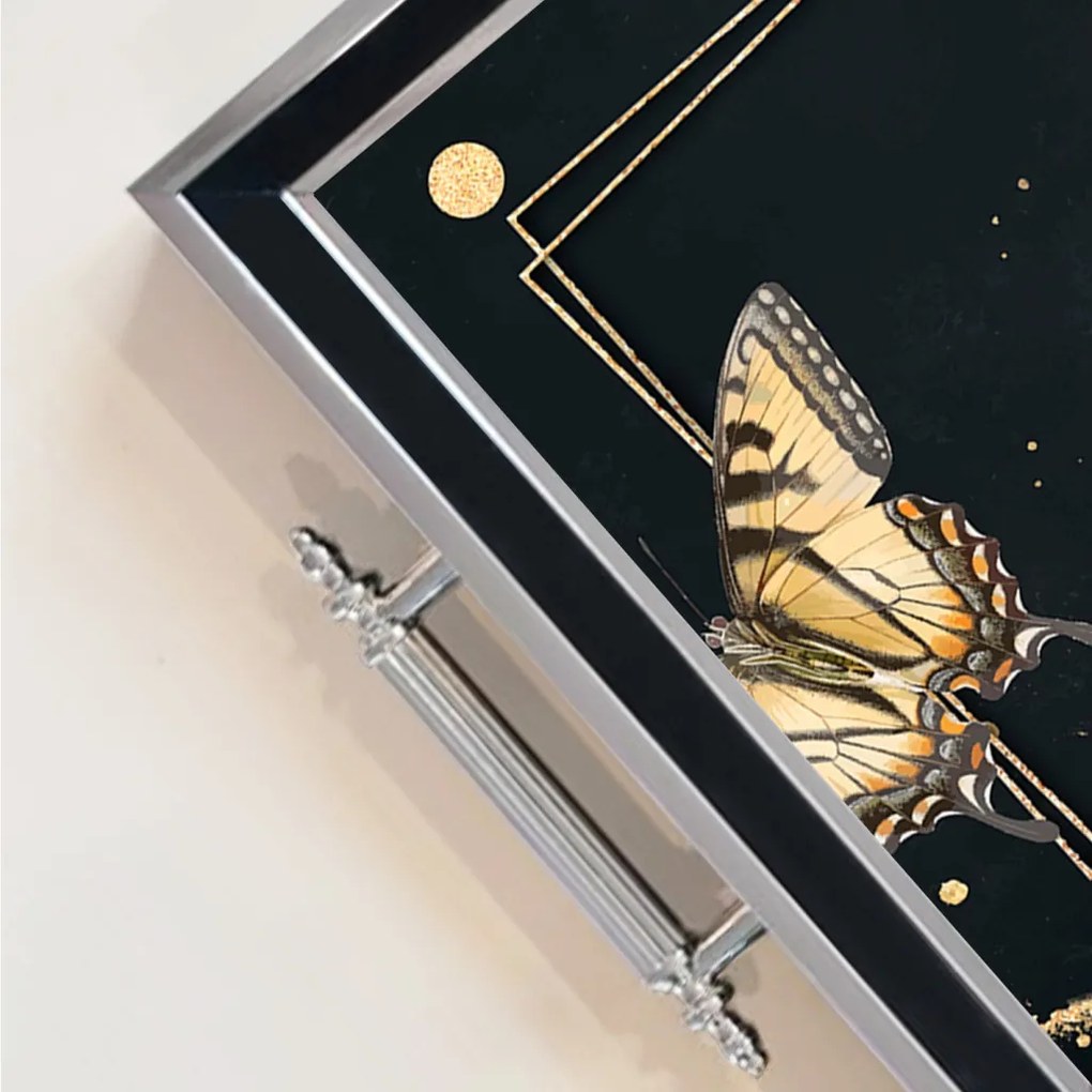 Üveg tálca, 38×24 cm – TPG9929