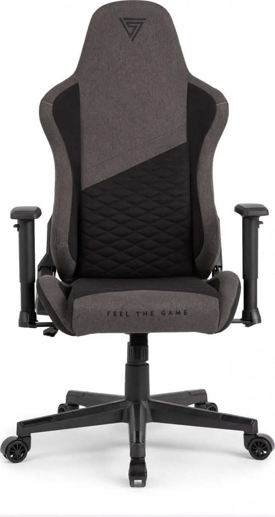 Gamer szék SENSE7 Spellcaster szövet fotel Senshi Edition szürke.