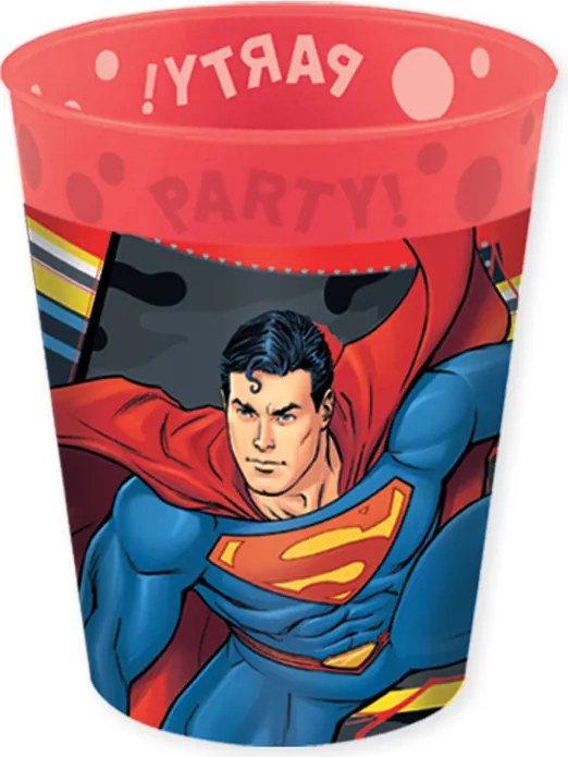 Superman Krypton micro prémium műanyag pohár szett 4 db-os 250 ml