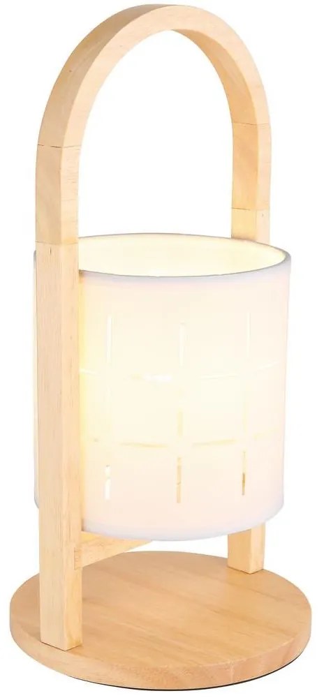 Globo 21506W - Asztali lámpa NINJA 1xE14/40W/230V fehér