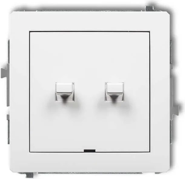 Redőnykapcsoló Fehér Deco DWPUS-8 Karlik