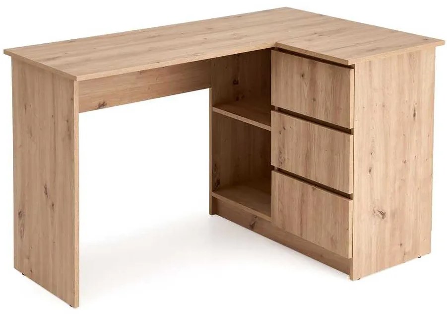 Pendle íróasztal, artisan tölgy