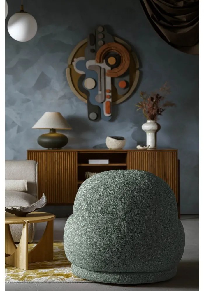 Zöld fotel Ovo – Miuform