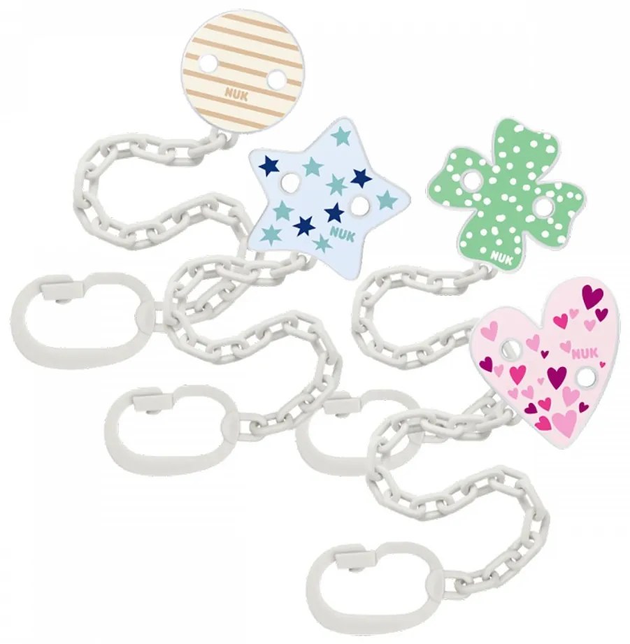 Cumitartó lánc NUK rózsaszín