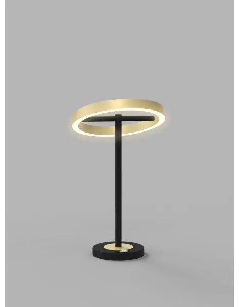 Wofi 8016-104 - LED Érintős dimmelhető lámpa BREST LED/10,5W/230V fekete/arany