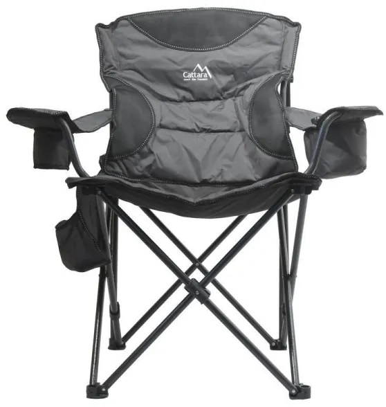 Összecsukható kempingszék szürke