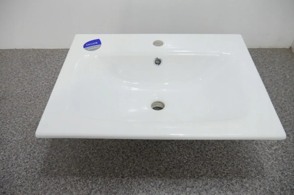 Cersanit Moduo, függő szekrény mosdóval 60cm, fehér, S801-314-DSM