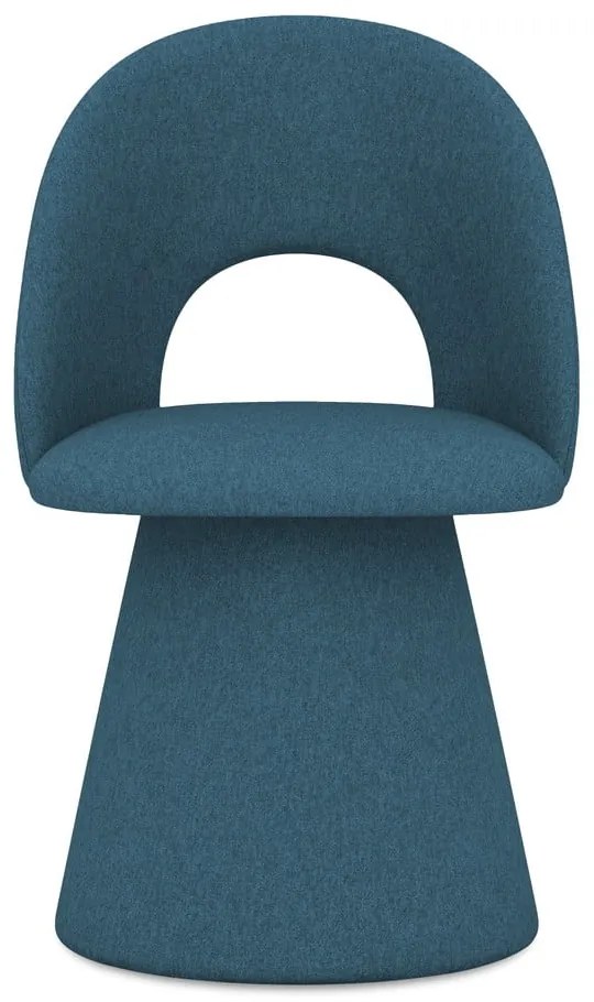 Kék kárpitozott étkezőfotel Kalo – Makamii