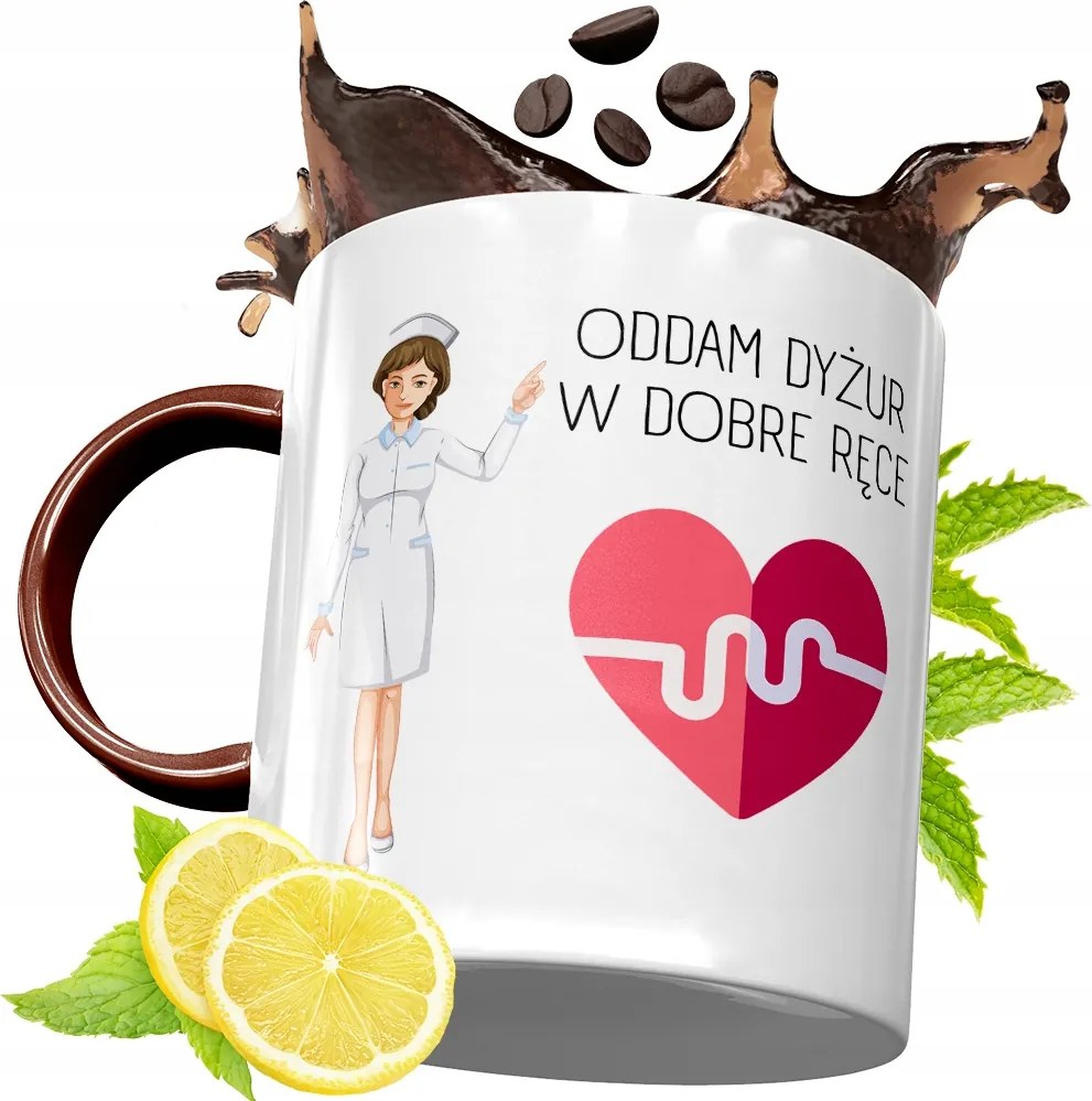 Bordó Bögre Ápolónőnek Születésnapra Ajándék fényképes nyomattal