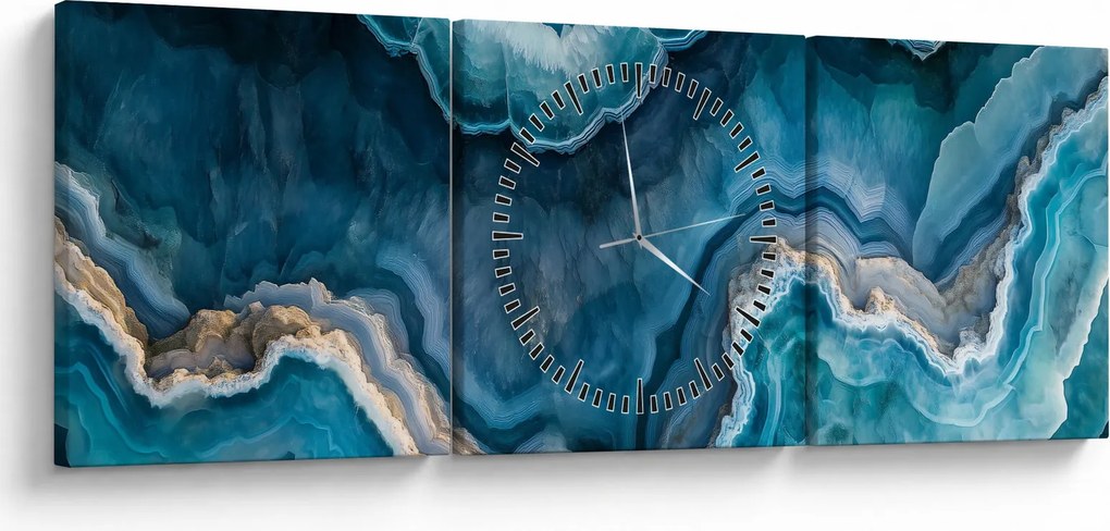 Kép - Akvamarin részlet (órával) (90x30 cm)