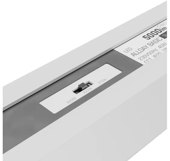 LED mennyezeti lámpatest ALLDAY BASIC LED/20/30/40W/230V 2700/4000/6000K 120 cm fehér
