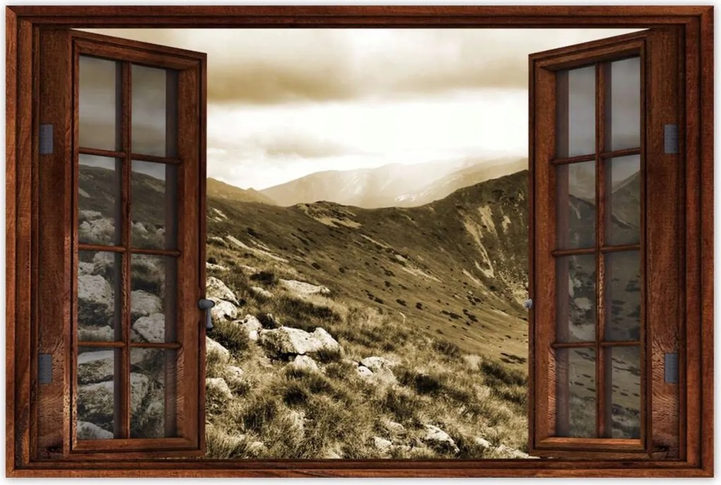 Poszterek 60x40 Tátra Lengyel hegyek Kilátás