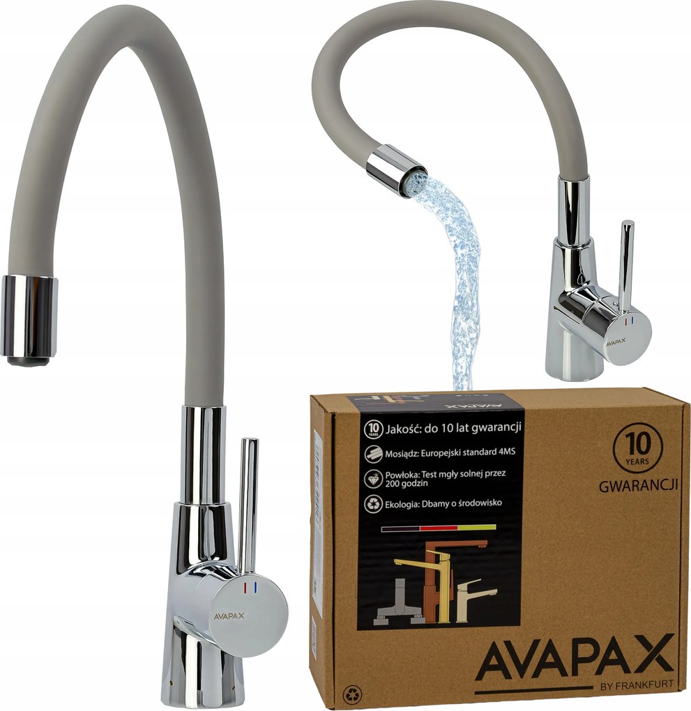 Konyhai mosogató csaptelep Konyhai csaptelep flexibilis forgó kifolyócső