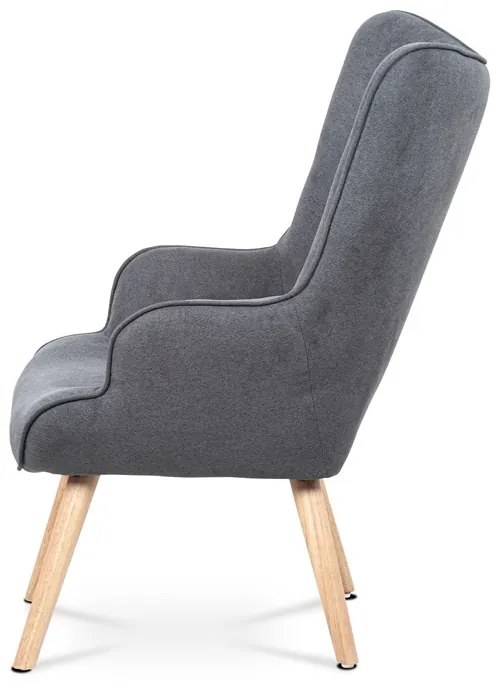 U‑s Fotel, Szürke Szövet. AK-302 GREY2