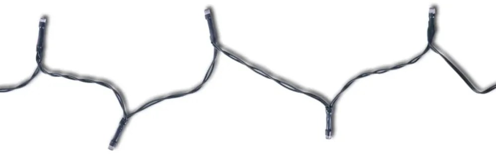 2 db kerti buxus labda műlevelekkel és napelemes fényfüzérrel 27 cm