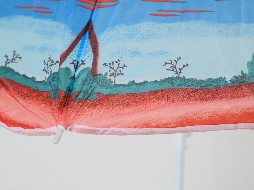 Napernyő PALM BEACH 180 cm, piros