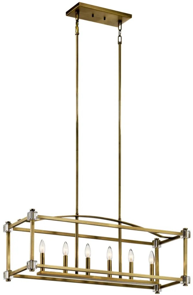 Kichler CAYDEN KL-CAYDEN-ISLE Függőlámpa 6x60W/E14