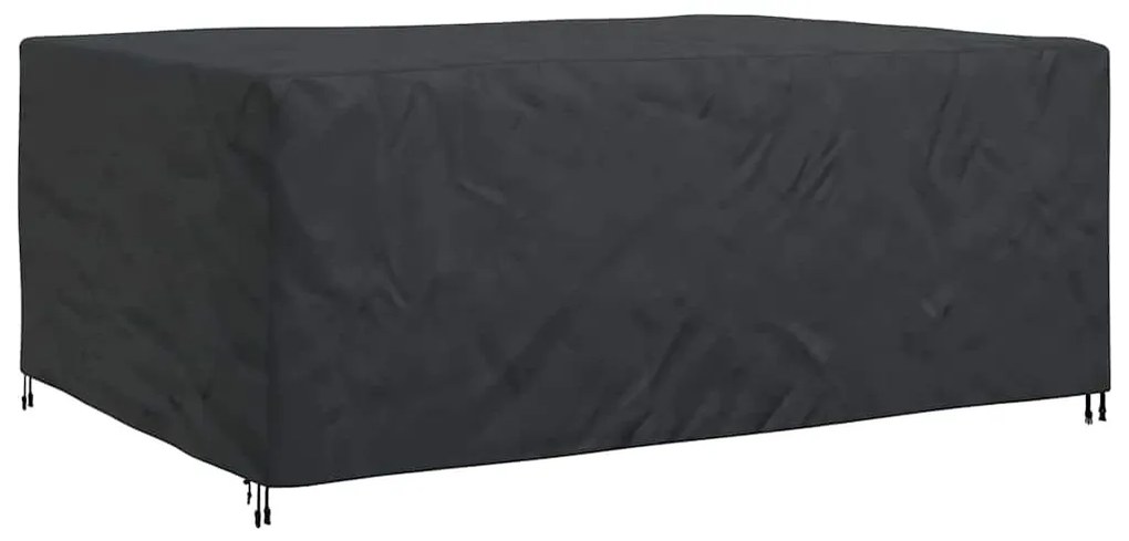 Kültéri bútorhuzat Fekete 270 x 180 x 90 cm 210D