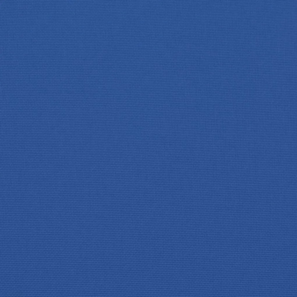 2 db királykék oxford szövet kerti székpárna 50x50x4 cm