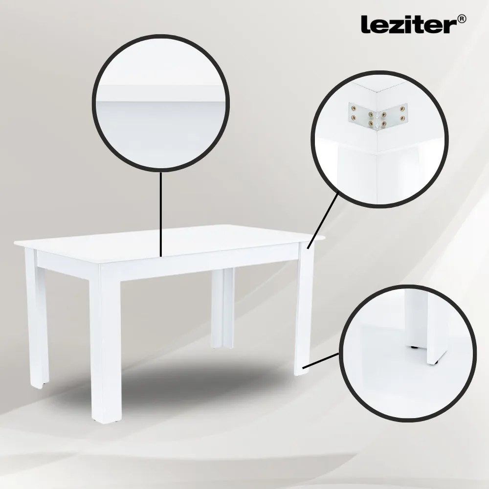 Zara 6+1 étkező garnitúra szürke-fehér
