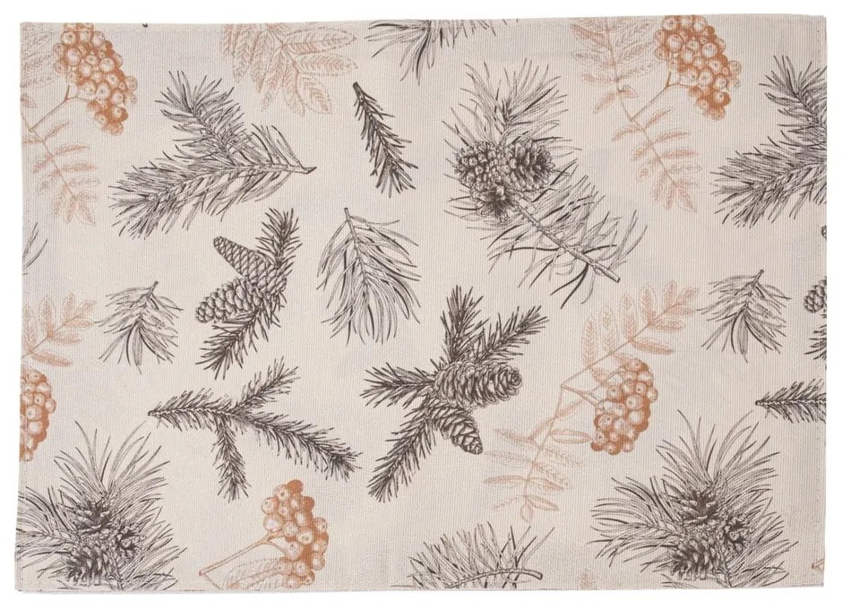 Textil tányéralátét 32x45 cm Forest Nest – Dakls