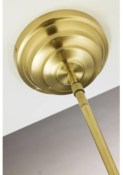 Jupiter 2074 - PLATINO rudas függeszték 3xE27/15W/230V zöld/arany