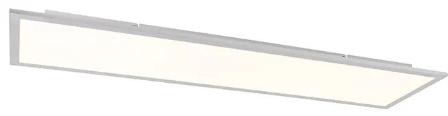 Acél mennyezeti lámpa 120cm LED-del és távirányítóval - Liv
