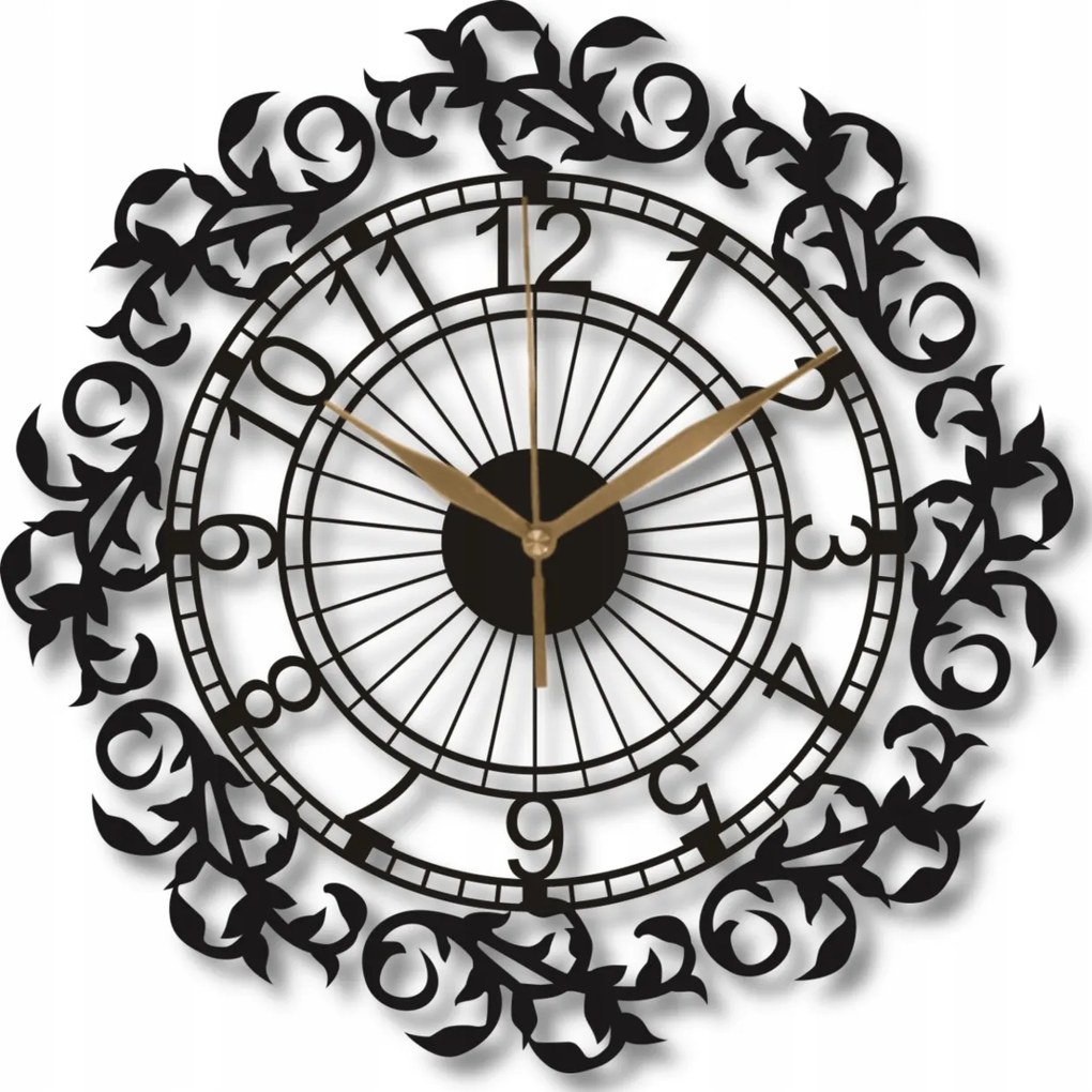 Falióra Fa Virágos Divatos 35 cm