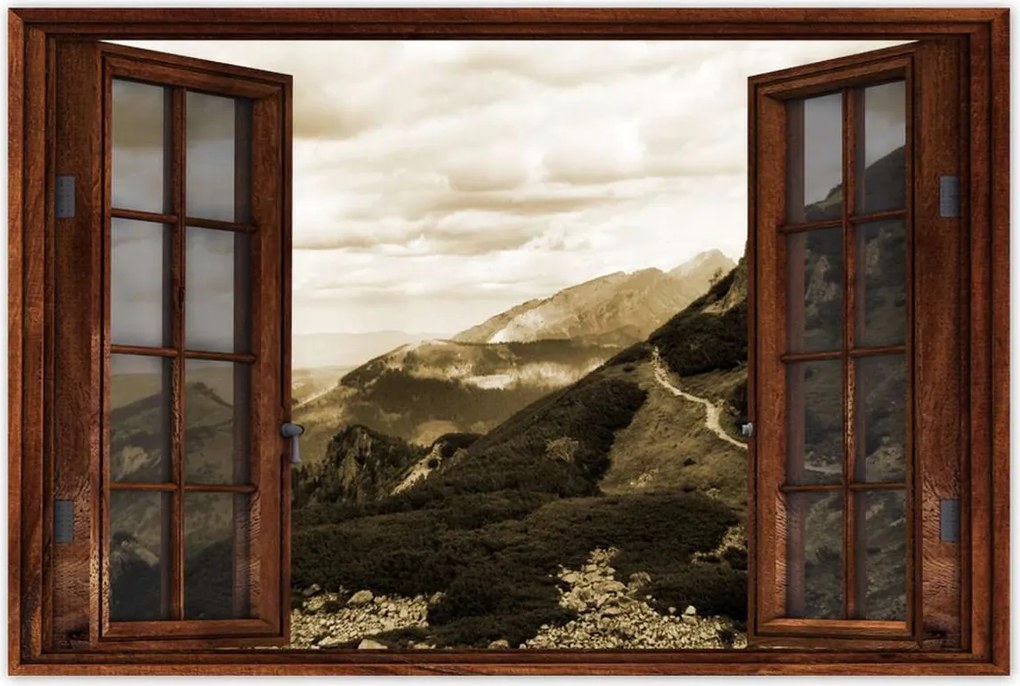 Poszterek 60x40 Tátra Lengyel hegyek Kilátás