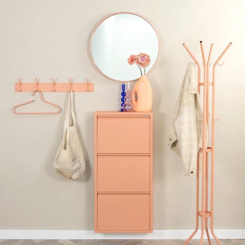 Lazacszínű fém fali fogas 70 cm Fusion – Spinder Design