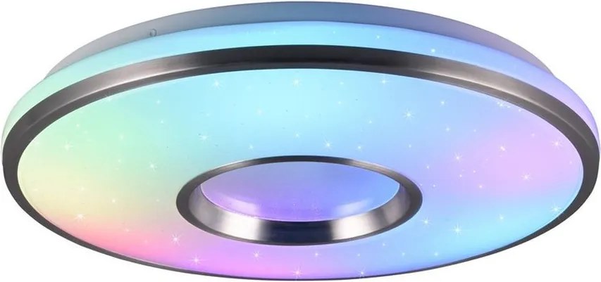 TRIO R64401005 REALTA Ufo Lámpa Ezüst LED IP20