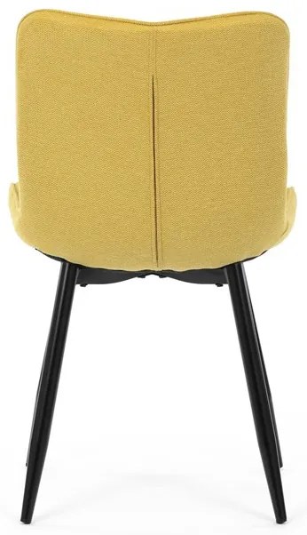 Sárga Szövet Étkezőszék. HC-462 YEL2