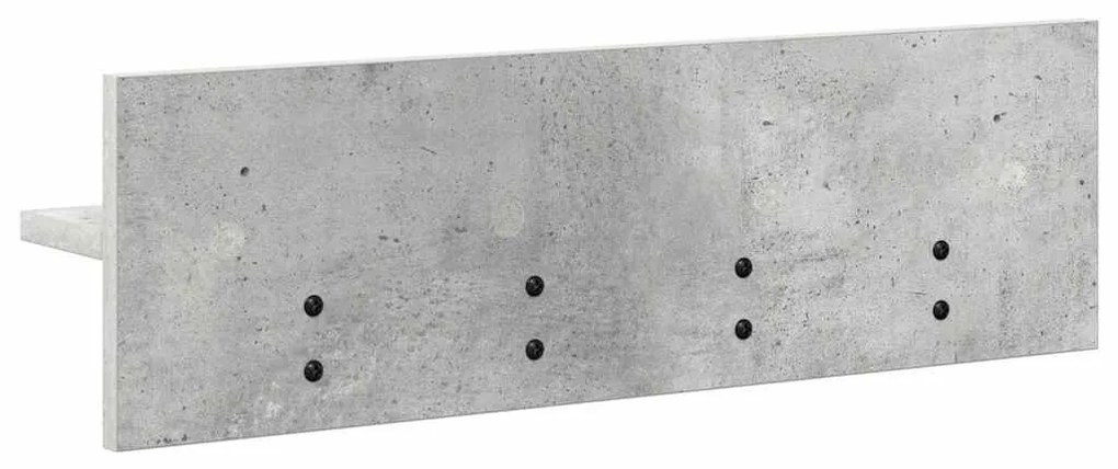 Fali Kabáthorog Beton szürke 60 x 10.5 x 18 cm Faanyag
