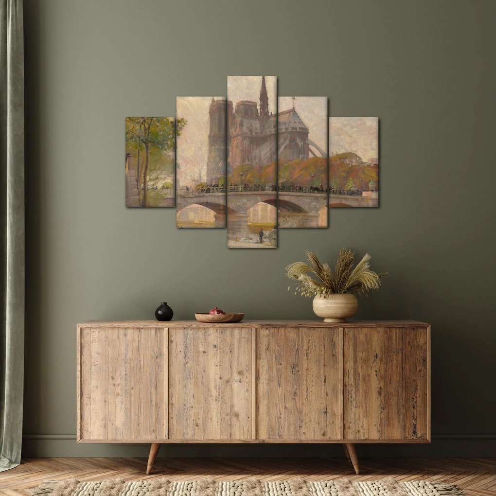 Kép - Robert William Vonnoh, Notre Dame de Paris, reprodukciók (150x105 cm)