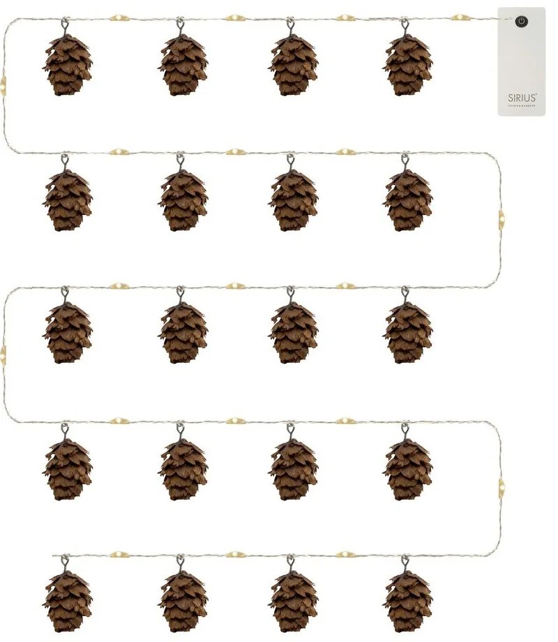 Fényfüzér, izzók száma 20 db, hosszúság 200 cm Molly – Sirius