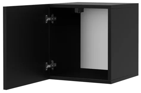 Faliszekrény CALABRINI 34x34 cm fekete