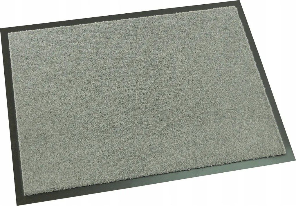 60x80 cm Csúszásgátló Nedvszívó Világosszürke Lábtörlő Bejárati Szőnyeg