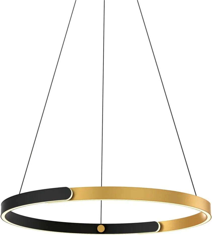 Zuma Line LINOS MD4417-1M-3BGD Függőlámpa 1x30W/LED 3000K 3500lm IP20